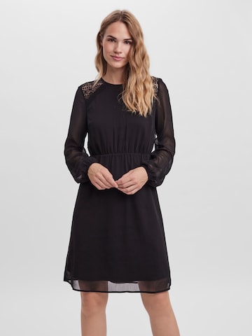 VERO MODA Φόρεμα κοκτέιλ 'Smilla' σε μαύρο: μπροστά