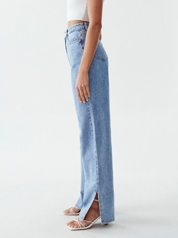 Calli Regular Jeans in Blauw: terug