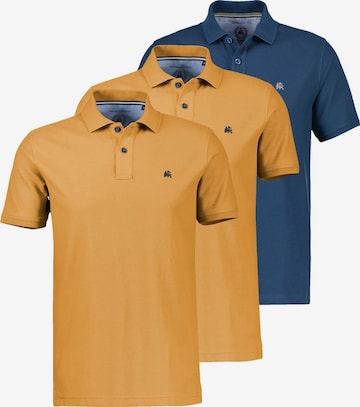 LERROS Shirt 'Basic' in Blau: Vorderseite