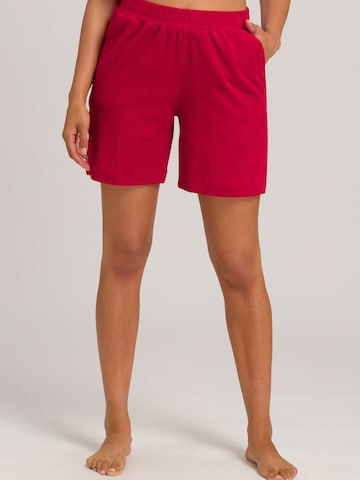 Pantalon de pyjama ' Sleep & Lounge ' Hanro en rouge : devant