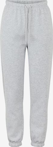 Effilé Pantalon 'Chilli' PIECES en gris : devant
