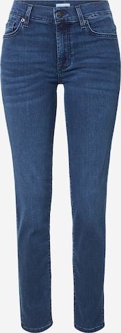 7 for all mankind Regular Jeans 'ROXANNE' i blå: framsida