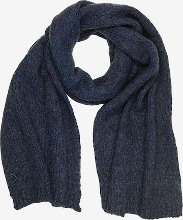COLLEZIONE ALESSANDRO Scarf 'Merinoa' in Blue: front