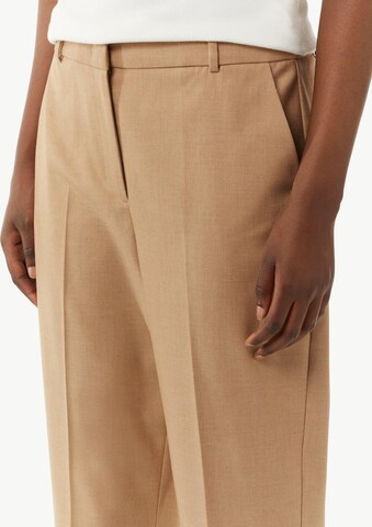 COMMA Slimfit Broek in Bruin