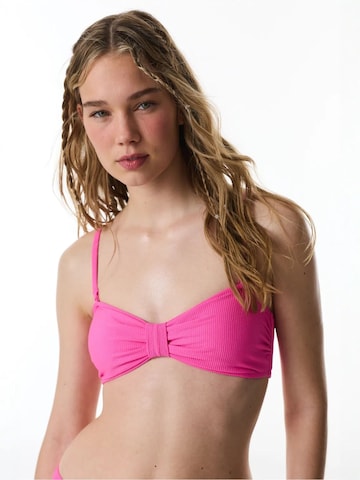 Penti Bandeau Bikini felső 'Bikinioberteile' - rózsaszín: elől