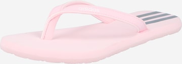 Claquettes / Tongs 'Eezay' ADIDAS SPORTSWEAR en rose : devant