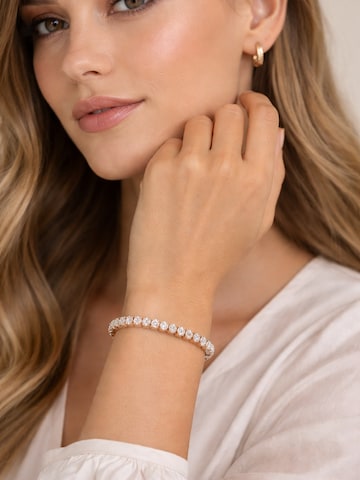 Pure Schmuck Armband 'Iced Out Tennisarmband (Kopie)' in Goud