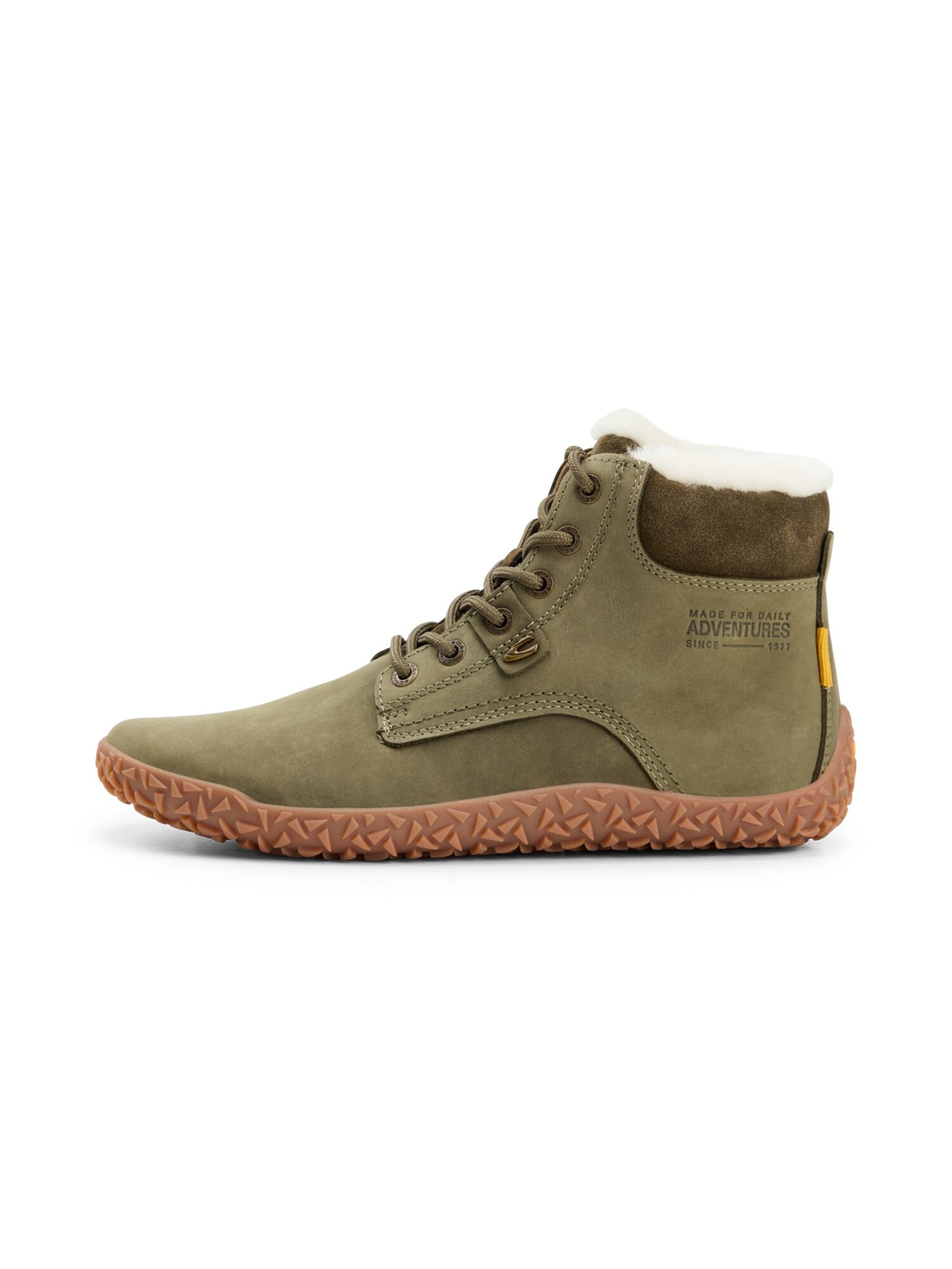 CAMEL ACTIVE Sneakers hoog in Groen: voorkant