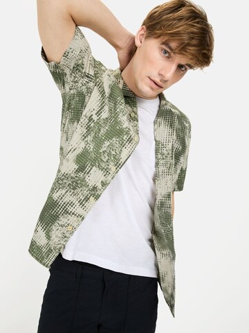 CAMEL ACTIVE Regular fit Button Up Shirt in Green
