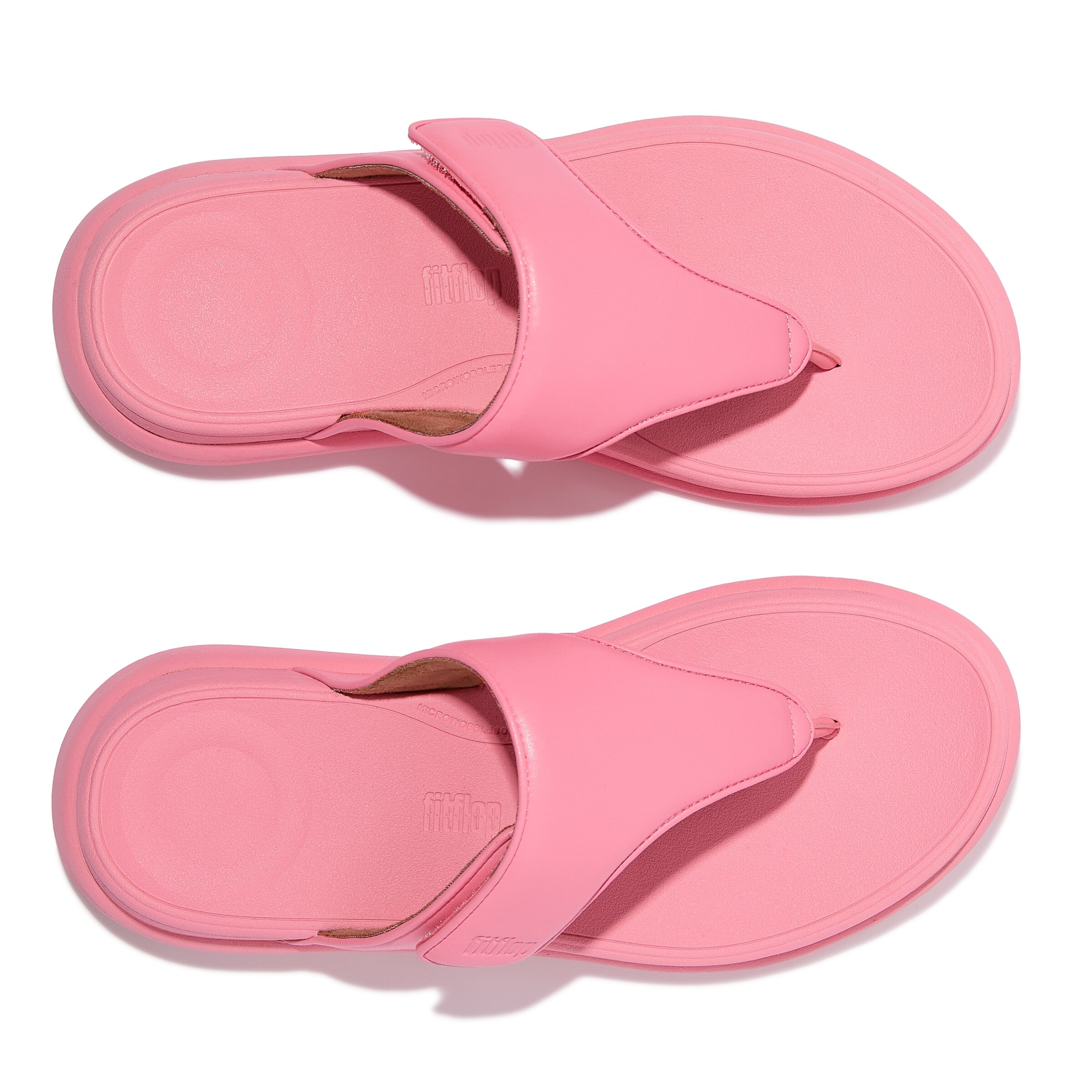 FitFlop T-Bar Sandals in Pink
