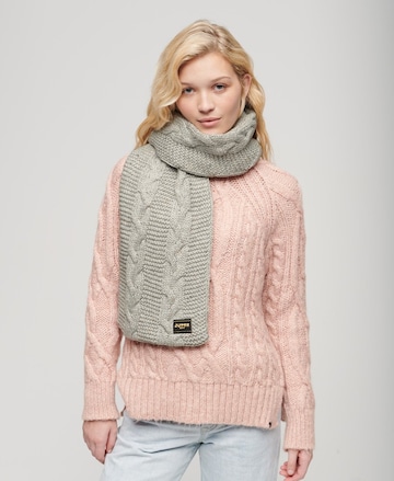Sciarpa di Superdry & Co in grigio: frontale