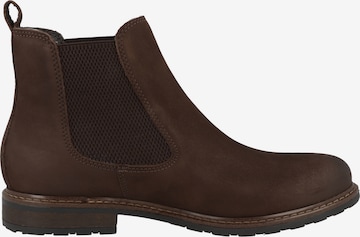 TAMARIS Chelsea boots in Brown