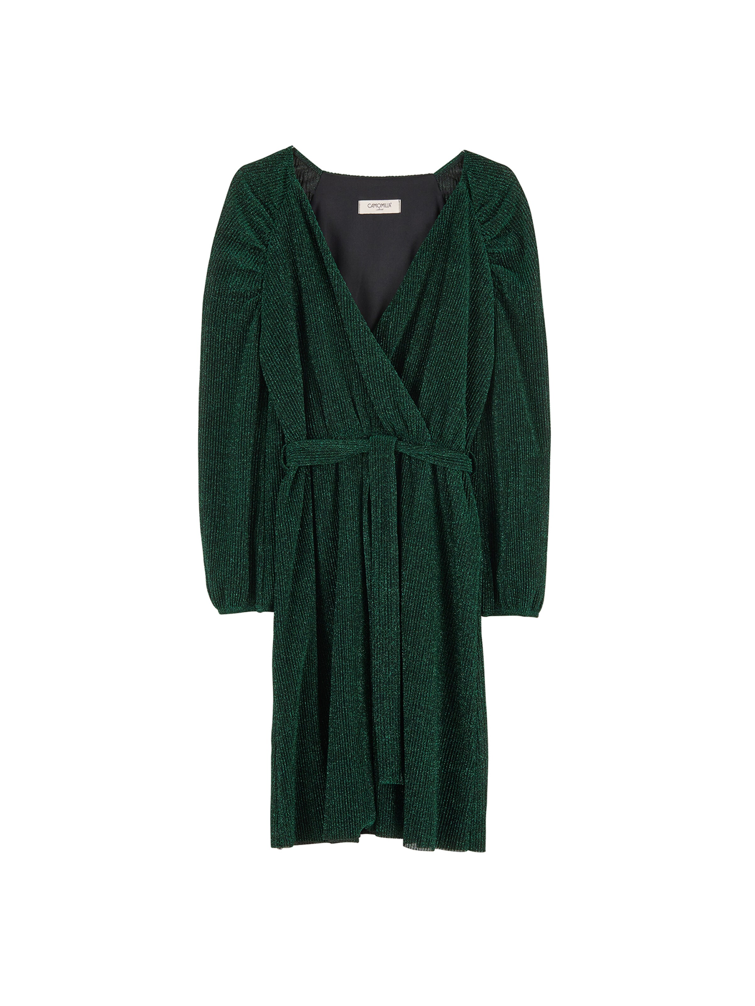 Camomilla Italia Robe 'ARYOS' en vert foncé, Vue avec produit