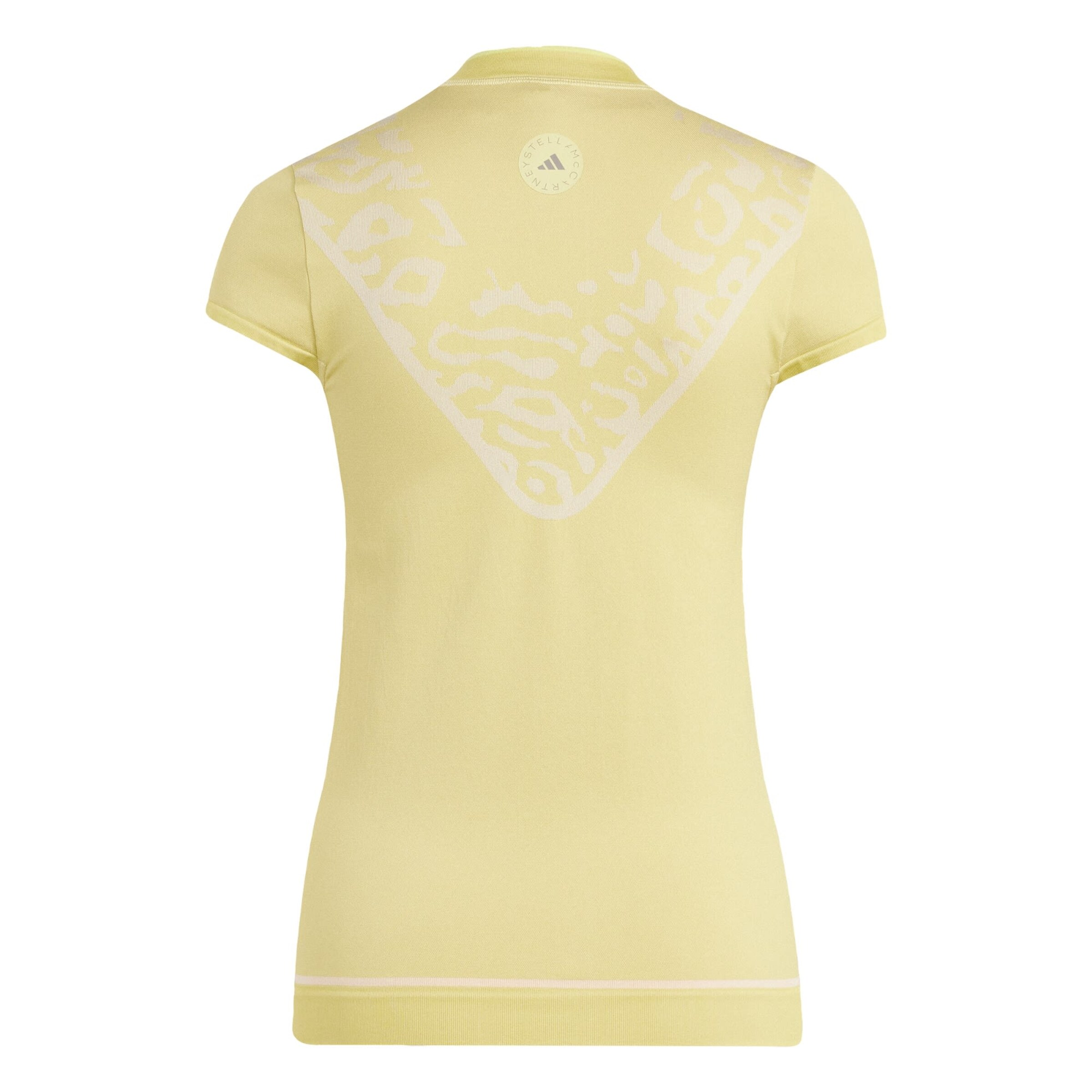 ADIDAS BY STELLA MCCARTNEY - Camiseta funcional 'TrueNature' en amarillo