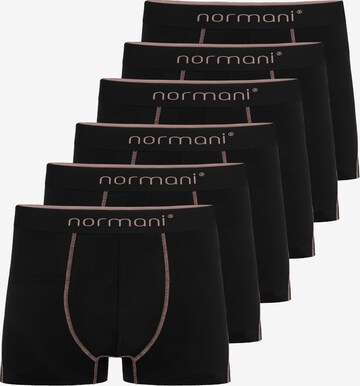 normani Boxershorts in Schwarz: predná strana