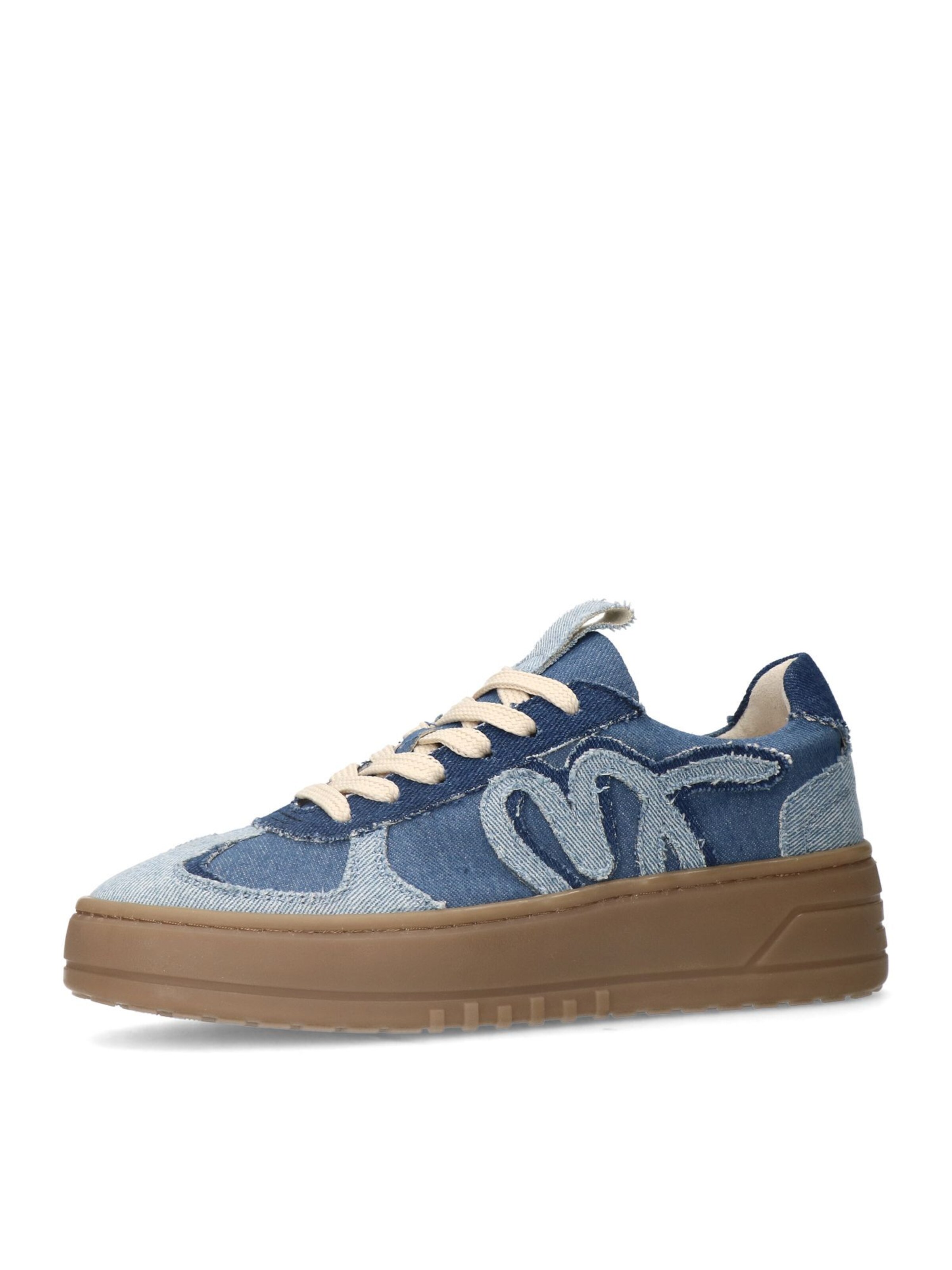 MANFIELD Sneaker in Blau: Vorderseite