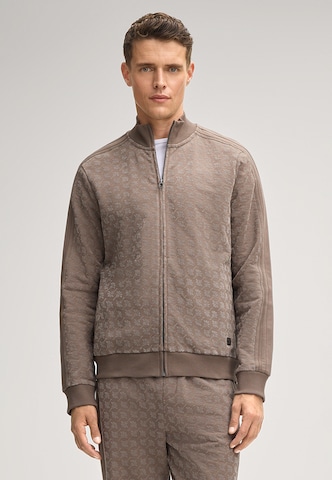 JOOP! Sweat jacket 'Tamaro' in Grey: front