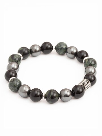 Secret Stones Bracelet 'AB' in Silver: front