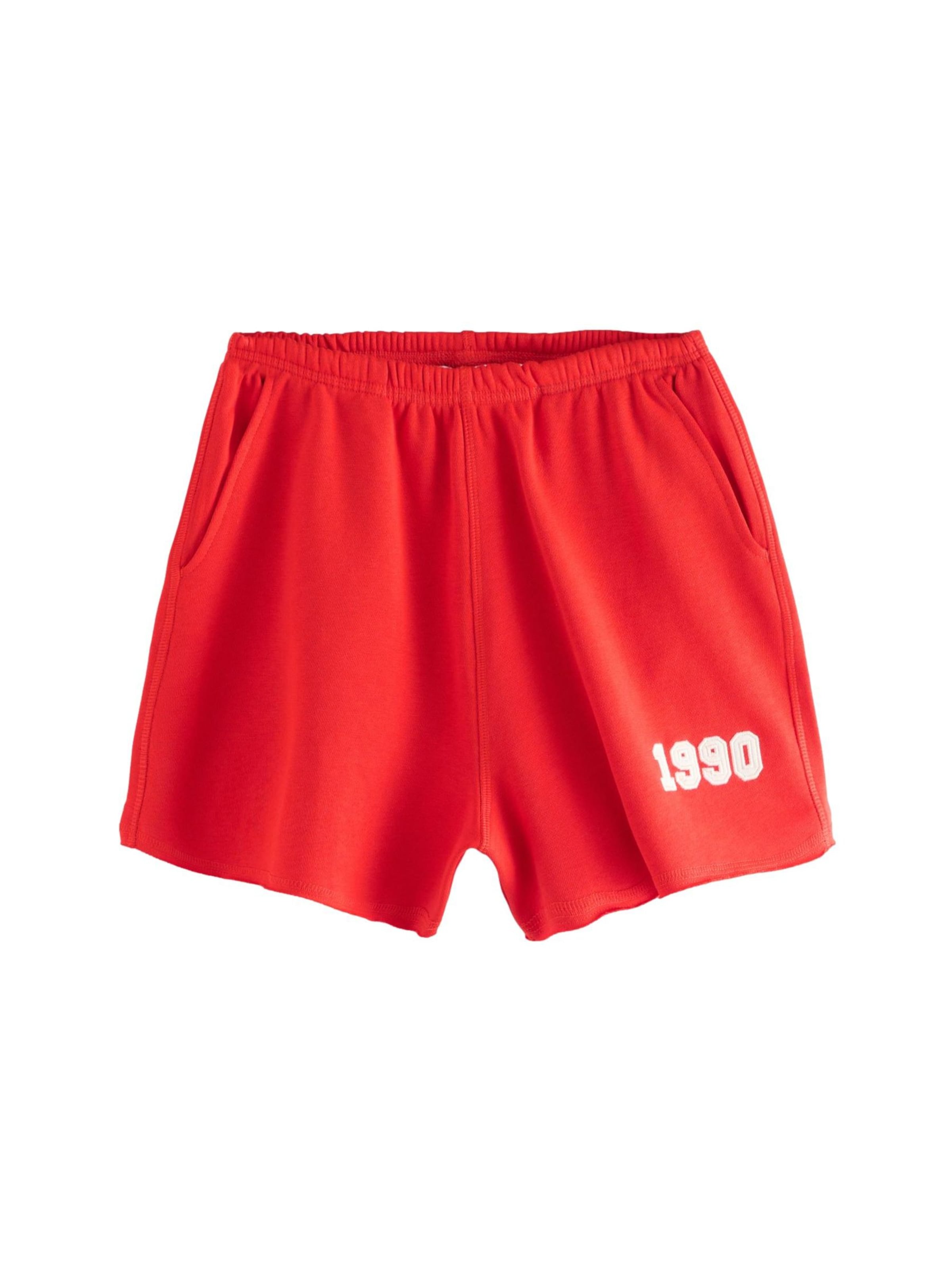 sarkans Next Standarta Bikses: no priekšpuses