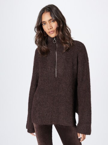 mbym Sweater 'Lachina' in Brown: front