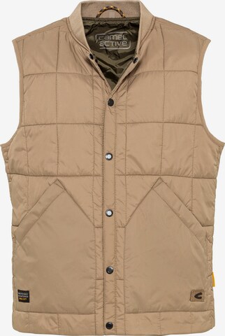 CAMEL ACTIVE Bodywarmer in Grijs: voorkant