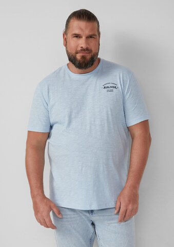 T-Shirt s.Oliver en bleu : devant