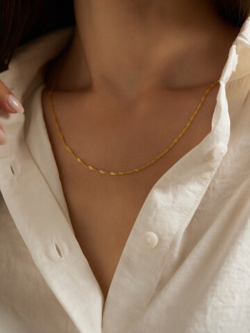 Einzelstück Necklace 'Singapur' in Gold: front