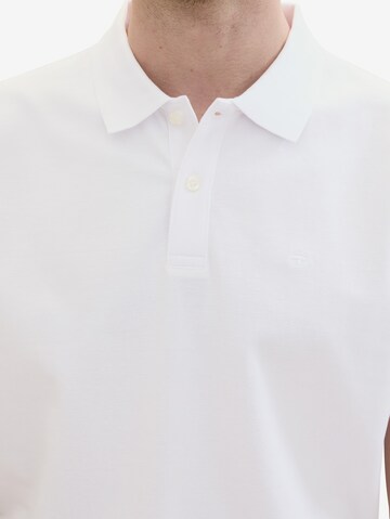 TOM TAILOR Poloshirt in Weiß