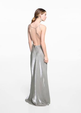 MANGO TEEN Dress 'Galena' in Silver
