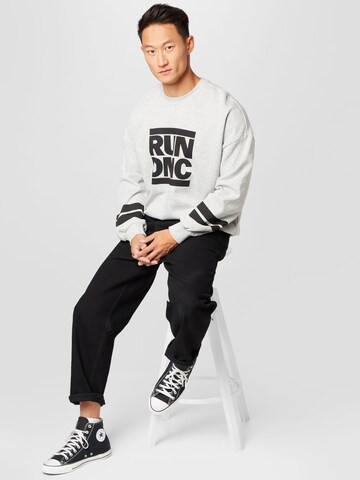 Only & Sons Sweatshirt 'WILL VINTAGE RUN' in Grey