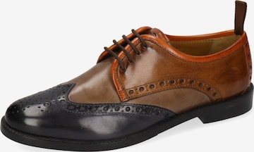 MELVIN & HAMILTON Schnürschuh 'Selina 84' in Blau: Vorderseite