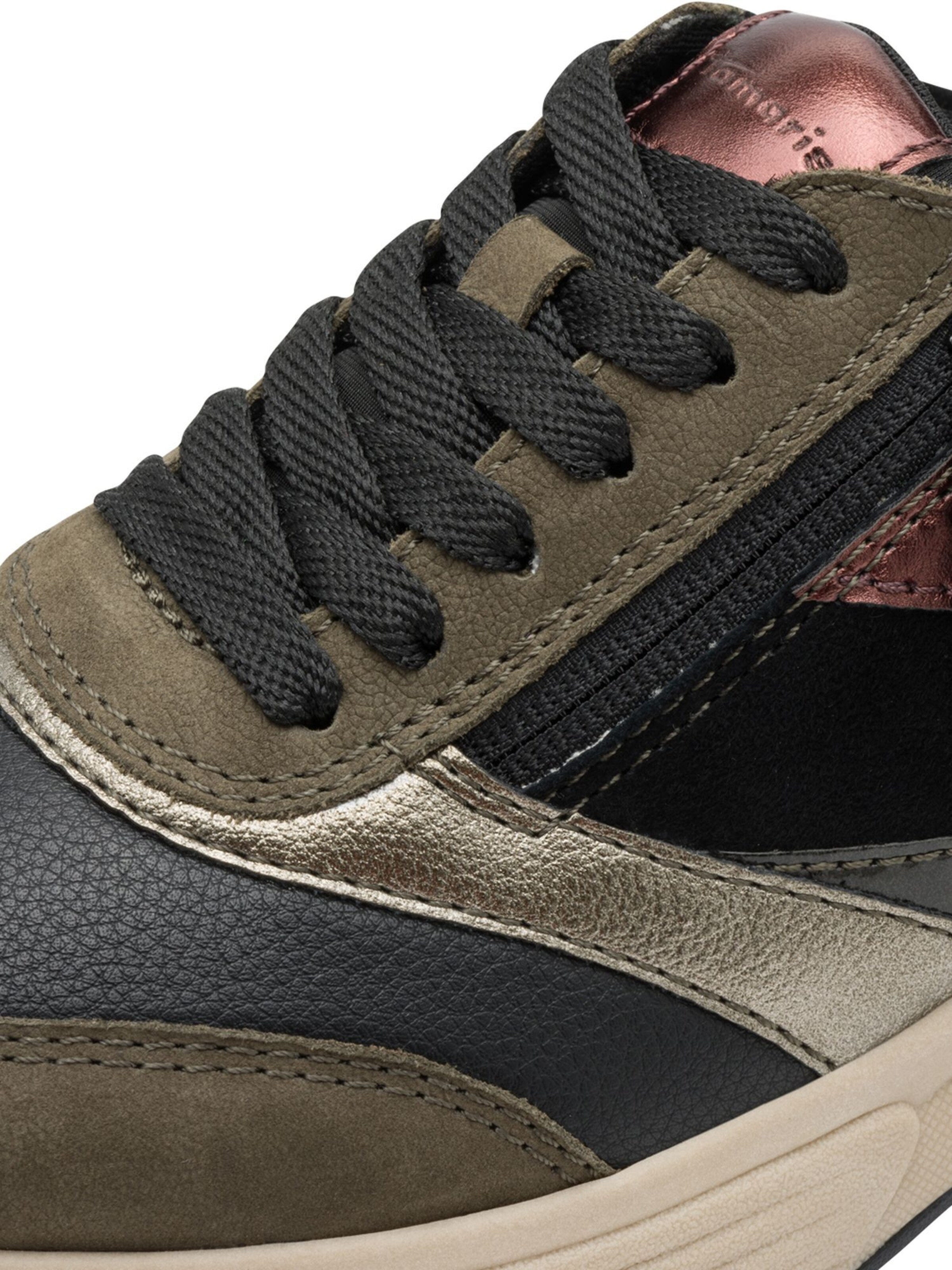 Tamaris Platform trainers in Green