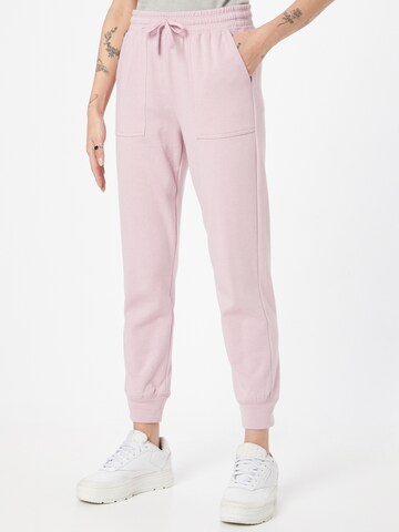 Tapered Pantaloni di 7 for all mankind in rosa: frontale