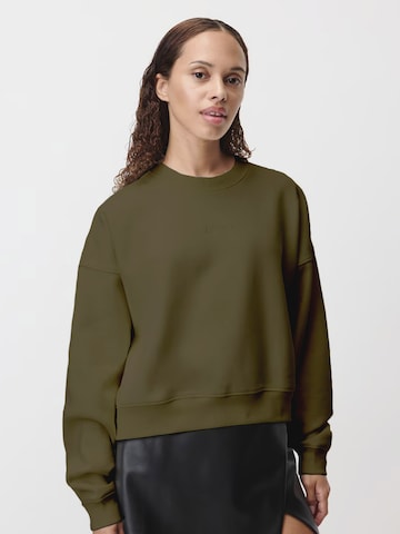 LeGer by Lena GerckeSweater majica 'Antonietta' - zelena boja: prednji dio