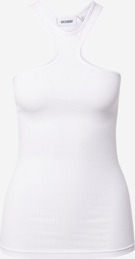 WEEKDAY Top en blanco, Vista del producto