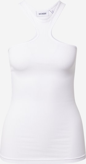 WEEKDAY Top en blanco, Vista del producto