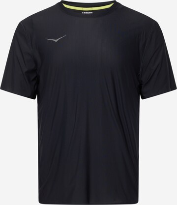 Hoka One One Performance Shirt 'AIROLITE' in Black: front