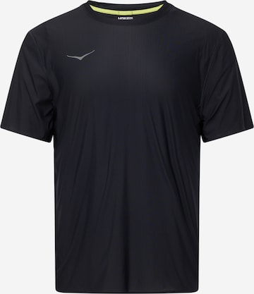 Hoka One One - Camiseta funcional 'AIROLITE' en negro: frente
