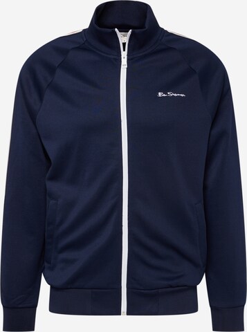 Ben Sherman Sweatjacke in Blau: predná strana