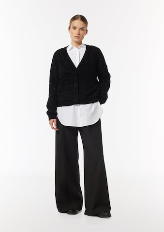 COMMA Strickjacke in Schwarz