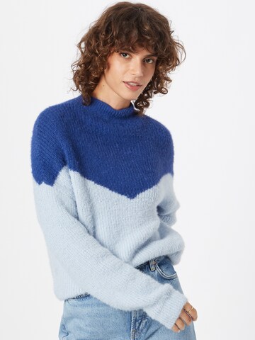 PIECES Pullover 'Jannie' in Blau: predná strana