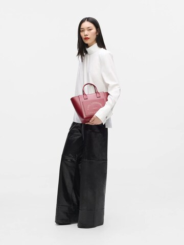 Karl Lagerfeld - Bolso de mano 'K/Daily' en rojo