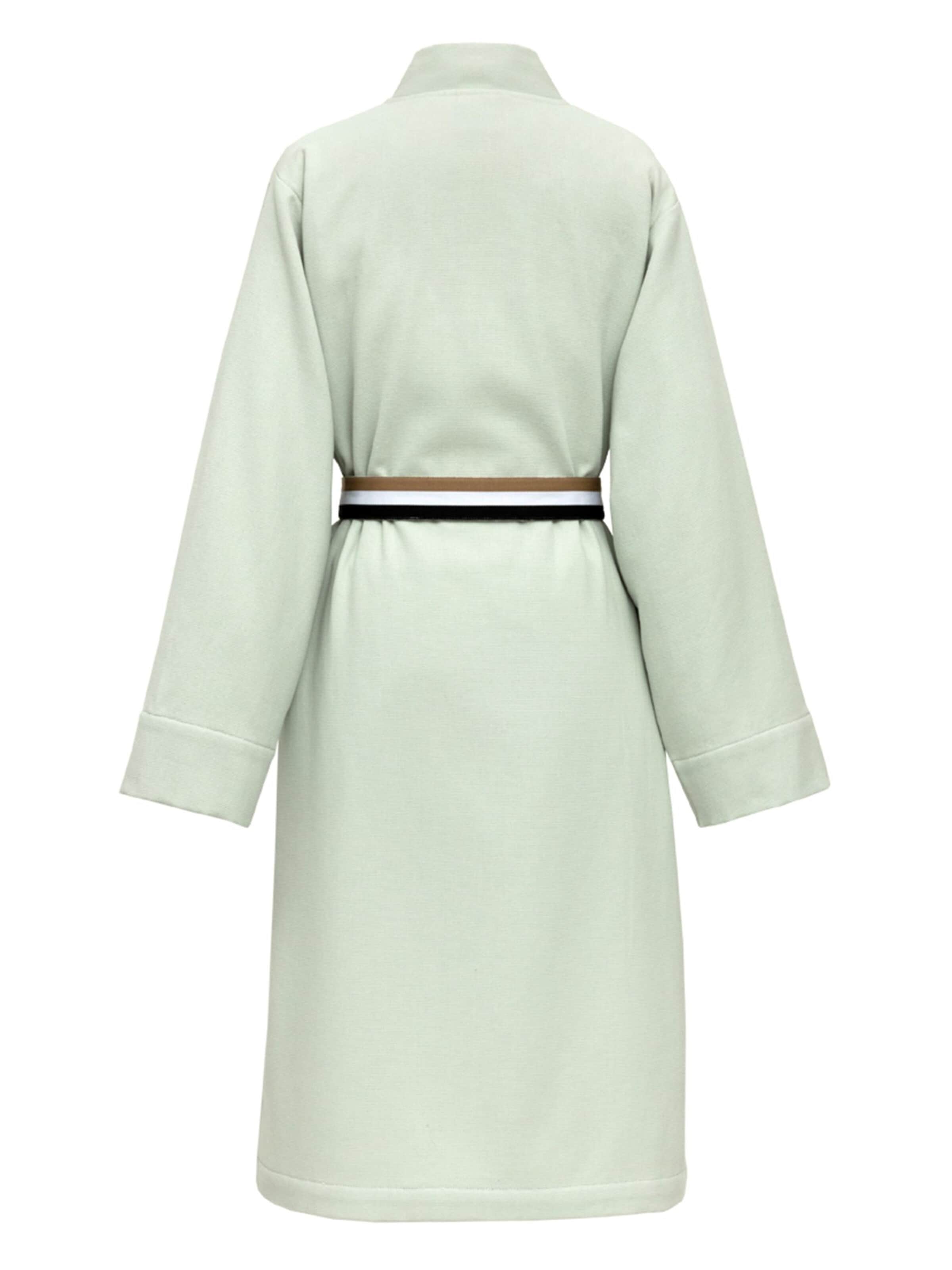 BOSS Home Long Bathrobe 'BLINEA' in Green