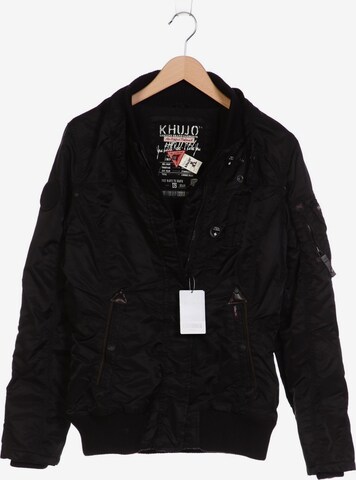khujo Jacket & Coat in XXL in Black: front