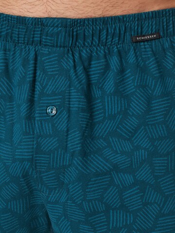 SCHIESSER Boxershorts in Blau