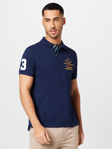 Maglietta di Polo Ralph Lauren in blu: frontale