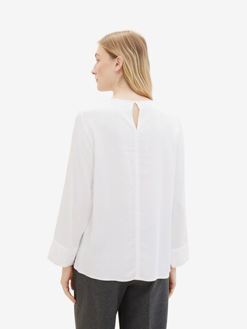 TOM TAILOR Blouse in White