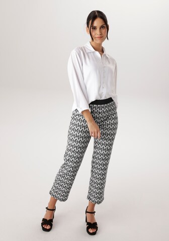 Aniston SELECTED Pyjamahose in Schwarz