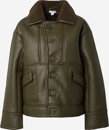 TOPSHOP - Chaqueta de entretiempo en verde: frente