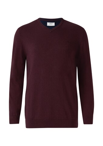 s.Oliver Sweater in Red: front